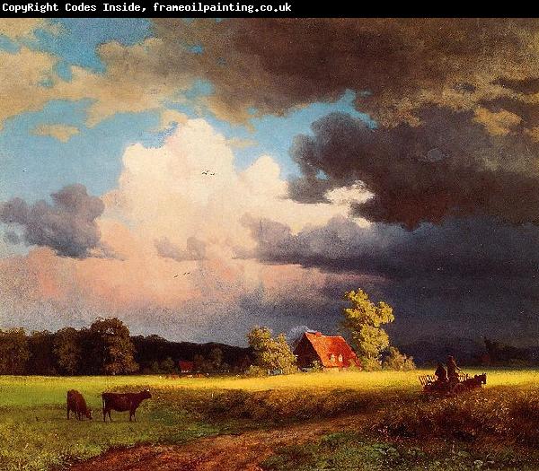 Albert Bierstadt Bavarian_Landscape